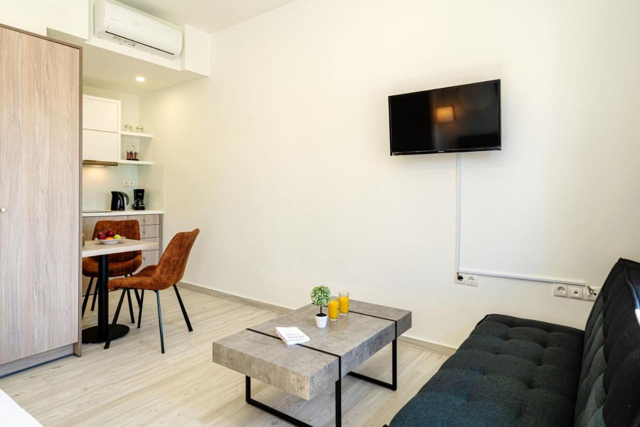 White&Gray Apartment Rétino Exterior foto